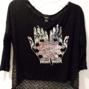 Rue 21 Crop Top Size Small